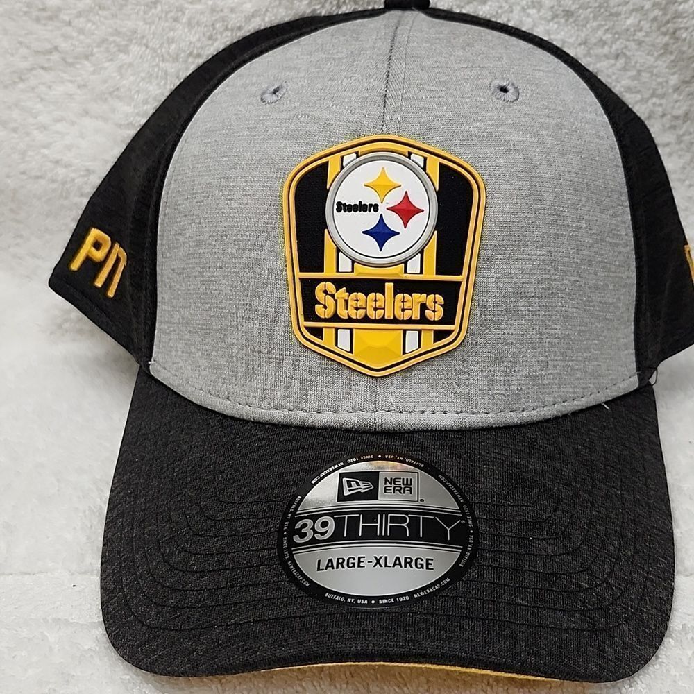 New Era 39Thirty Pittsburgh Steelers Stretchfit Hat - New